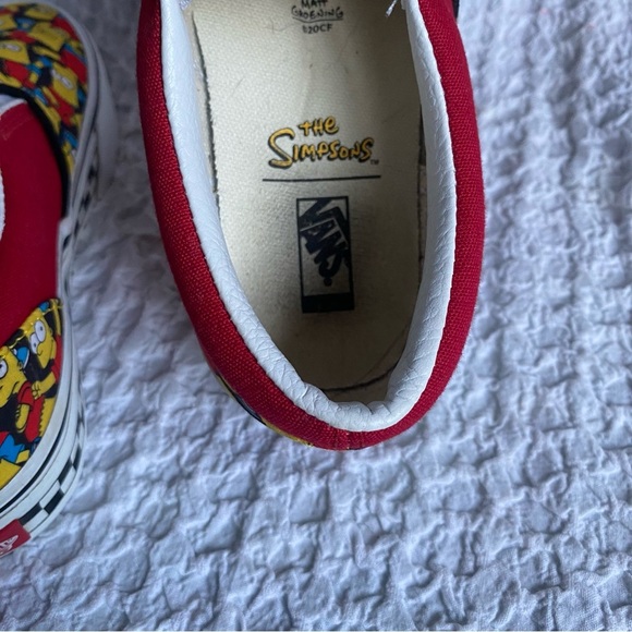 Vans The Simpsons slip on shoes Bart Simpsons Old School sneakers Youth size 4 - Picture 7 of 9
